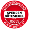 Österreichisches Spendengütesiegel - Reg.Nr. 05355 - www.osgs.at